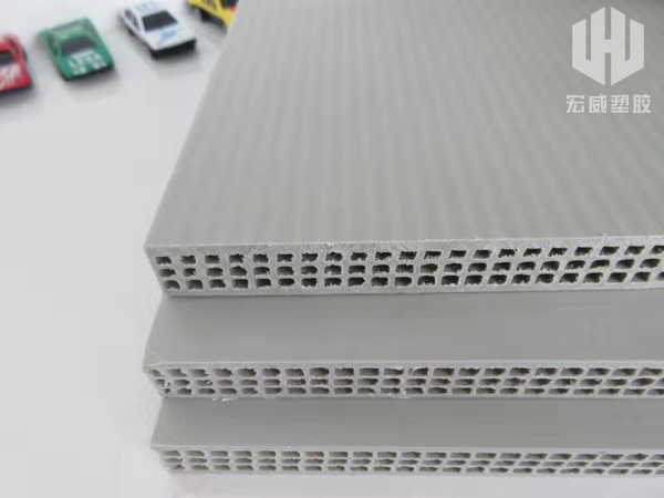 Dimensional Table of PP Plastic Hollow Construction Formwork